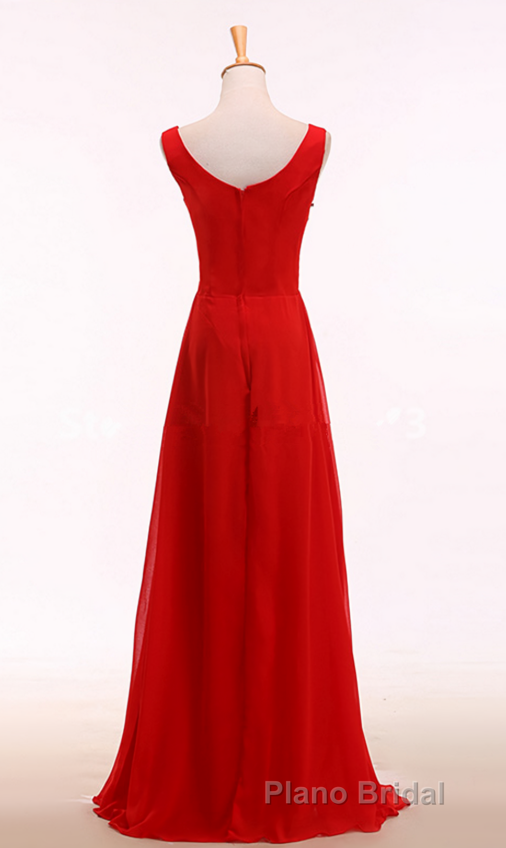 Elegant red crystal long skirt long skirt high - grade womens wear high-end womens Evening Dresses Secondary image
