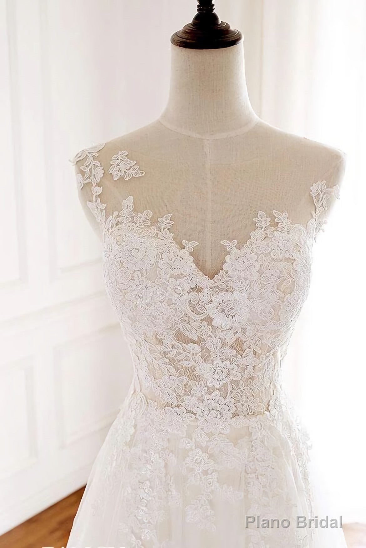 tulle lace long tulle Evening Dresses