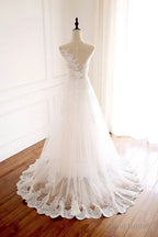 tulle lace long tulle Evening Dresses