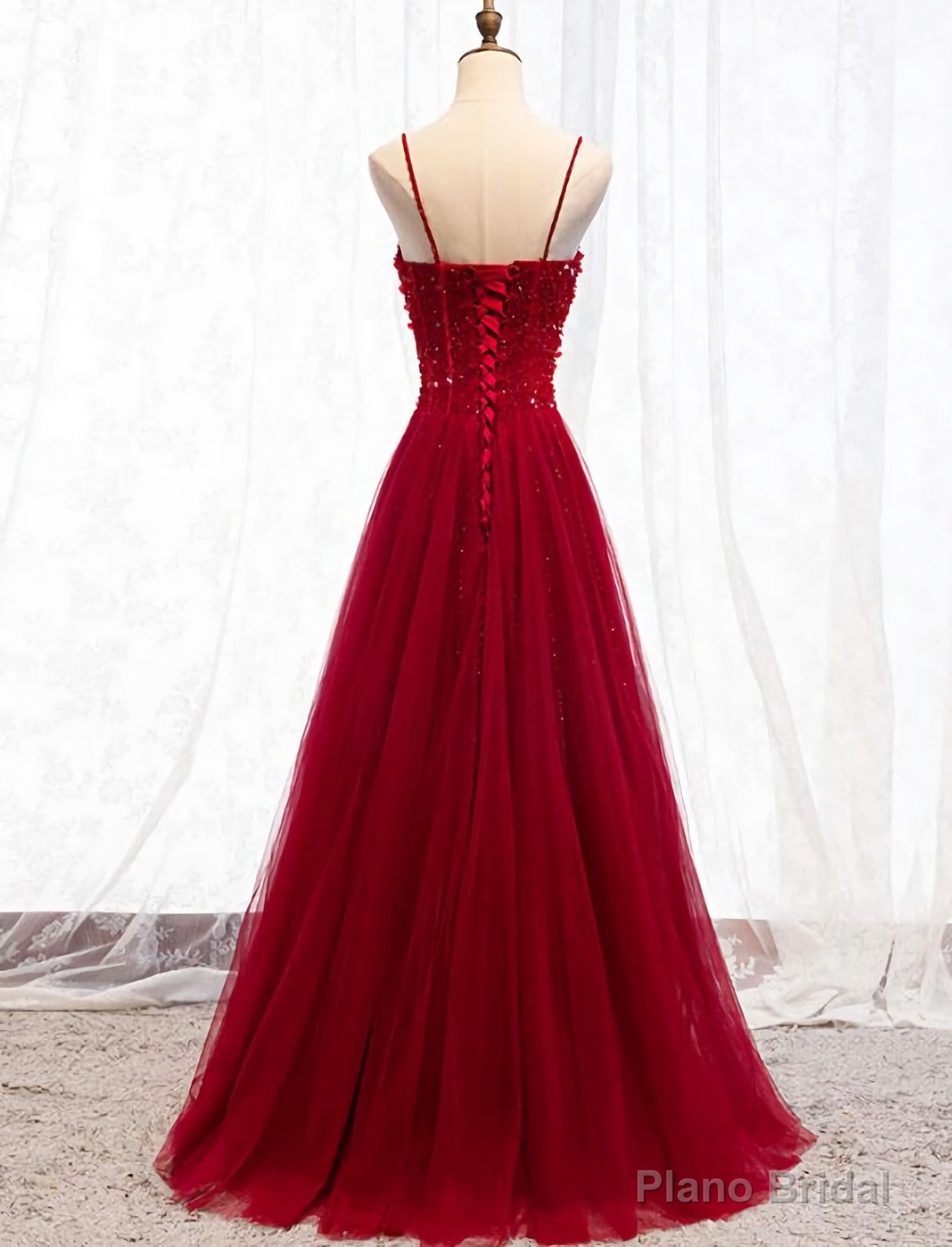 Prom Dresses, Beaded Sweetheart Long Formal Dress, Junior Prom Dress Secondary image