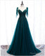Green Formal Dress Prom Dress Handmade Homecoming Cocktail Formal Evening Dress