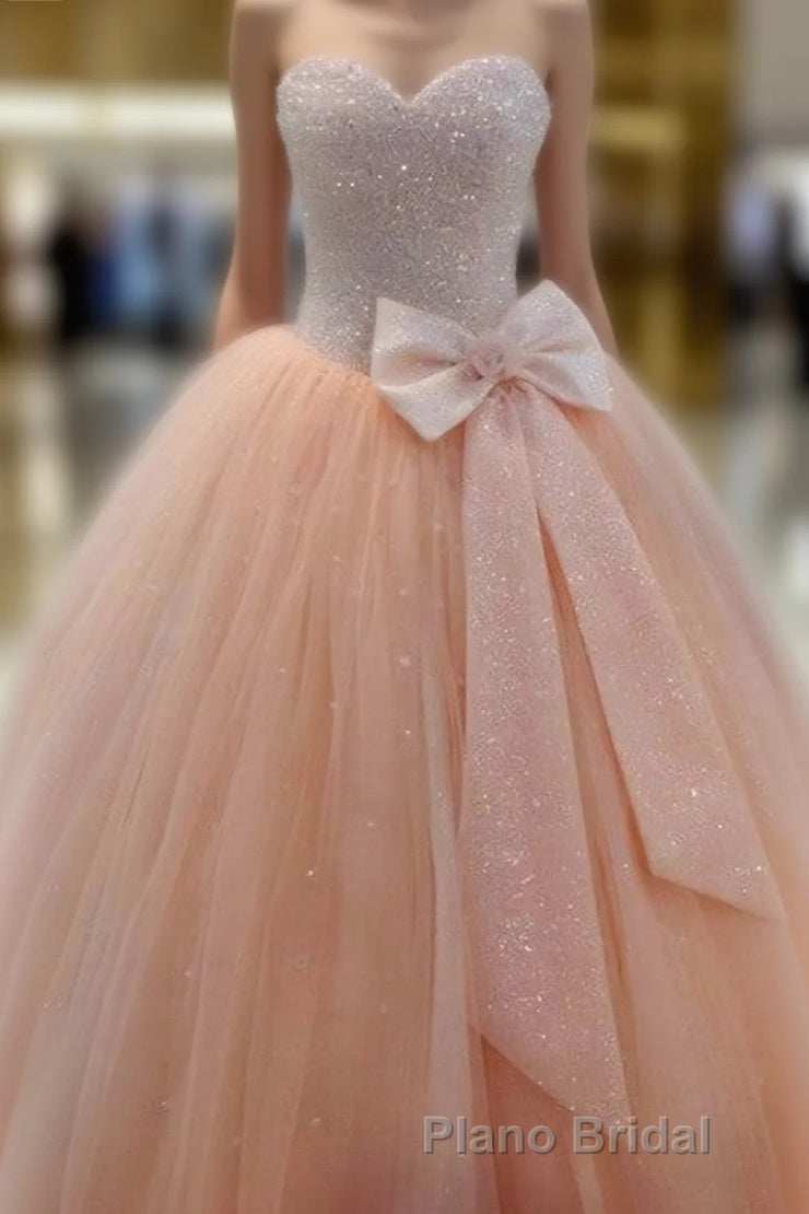 Real Made Sweetheart Princess Lace Up Tulle New Arrival Formal Prom Dresses