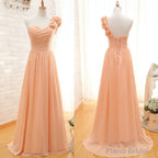 One Shoulder Pretty Chiffon Simple Fall 2025 Beautiful Evening Dresses