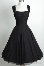 black vintage short prom dress 2025 homecoming dress vintage 1950s dress