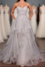 2024 Custom Made Silver Sweetheart Beading Layered Sleeveless Pegeant Formal Prom Dresses