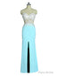 Prom Dresses Mermaid Sweetheart Lace Slit Sexy Open Back Women Long Evening Dresses