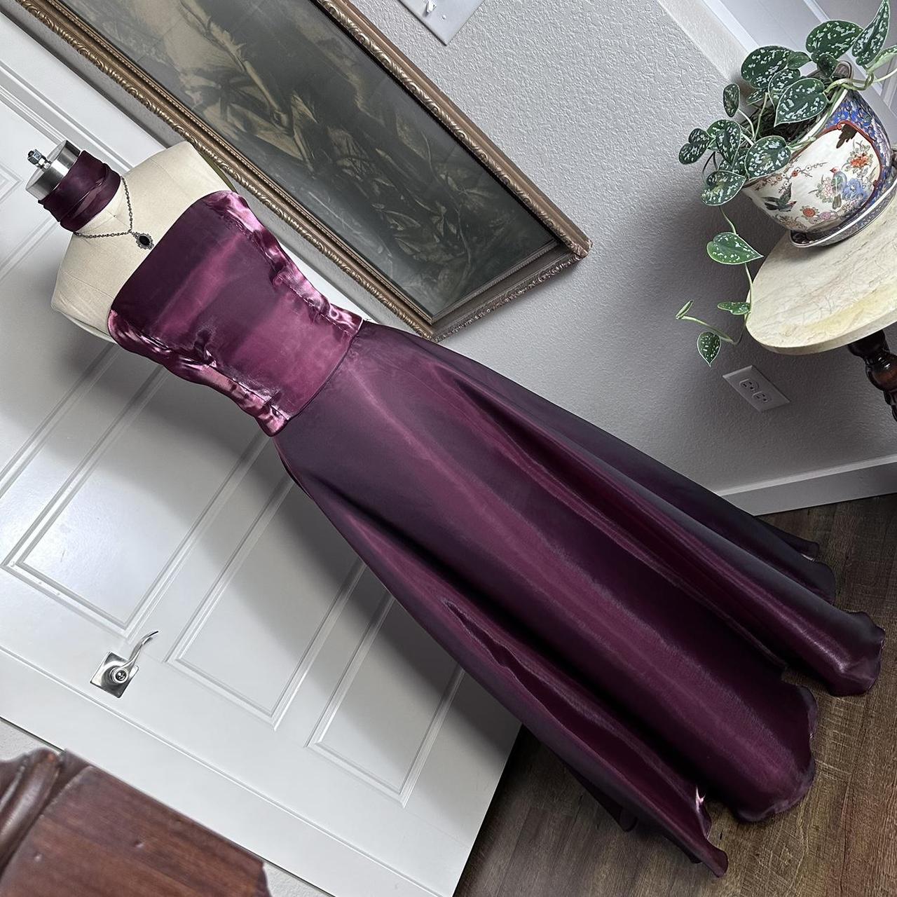 Purple Elegant Vintage Fashion Long Tulle Formal Prom Dresses Formal Evening Gown Party Dresses