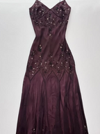 Gorgeous Elegant Exquisite Beaded A-Line Spaghetti Strap Long/Short Tulle Chiffon Ball Gown Birthday Party Dresses Formal Evening Dresses Formal Prom Dresses