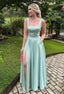 Satin Formal Prom Dresses, Formal Evening Gown