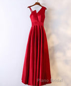 Stylish Satin Long Formal Prom Gown Prom Dresses