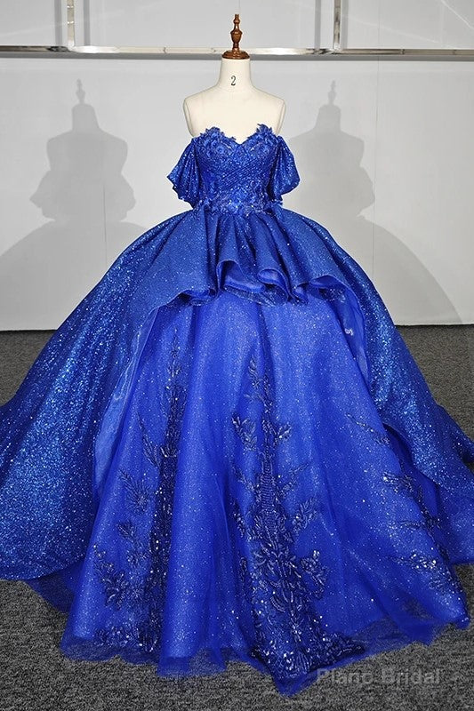 Quinceanera Dress Gorgeous Sweetheart Ball Gown Cap sleeve Court Train Main image