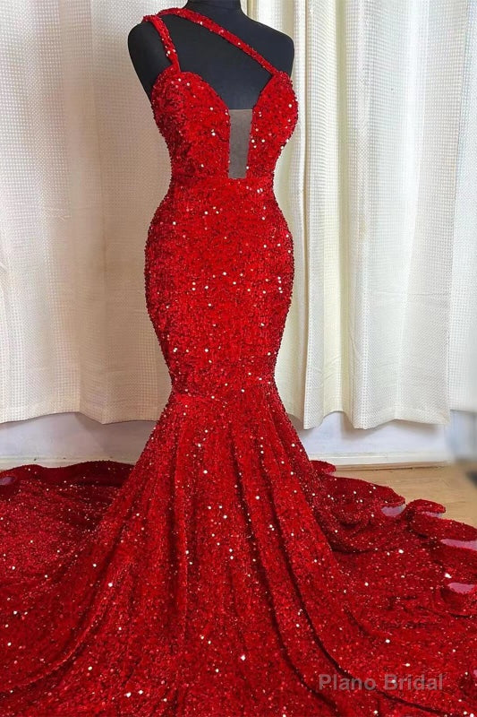 Red Sleeveless Elegance Prom Dress with a Sweetheart Neckline Evening Party Dress