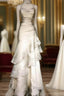 Retro Mermaid Long Formal Prom Dresses New Long Evening Gowns