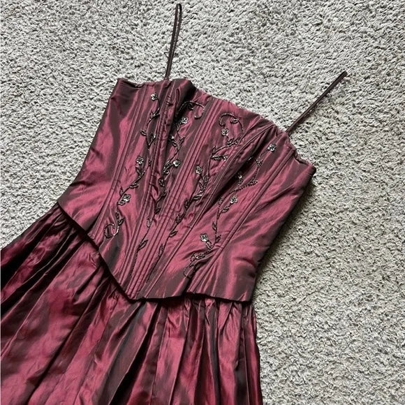 Retro New Style Long Dresses Birthday Dresses Beautiful Dresses Secondary image