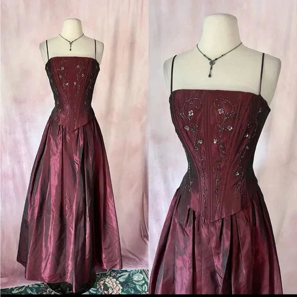 Retro New Style Long Dresses Birthday Dresses Beautiful Dresses Main image