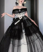 Retro New Style Long Dresses Birthday Dresses Beautiful Dresses