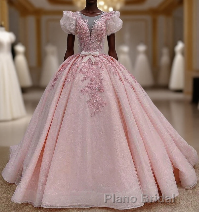 Romantic Quinceanera Organza Dresses Ball Gown Main image