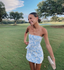 Cocktail Dresses Strapless Short Homecoming Dresses