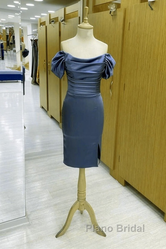 Sage Green Satin Ruched Midid Satin Dresses Secondary image