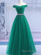 Sequins Burgundy Long Off The Shoulder Formal Prom Dresses
