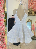 Sexy 17Th Birthday Dresses Sequin Open Back Birthday Dresses For Teens