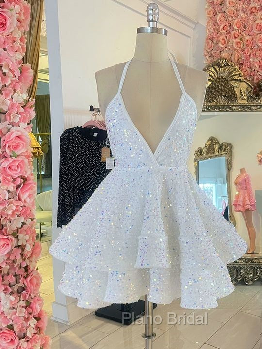 Sexy 17Th Birthday Dresses Sequin Open Back Birthday Dresses For Teens