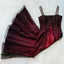 Sexy A Line Spaghetti Straps Burgundy Long Formal Evening Dresses Party Dresses Formal Prom Dresses