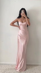Sexy Birthday Dresses Pink Halter Formal Prom Dresses Birthday Outfits