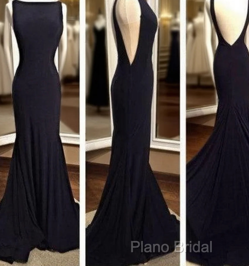 Sexy Black Formal Prom Dresses, Formal Prom Dresses, Formal Gown, Graduation School Party Dresses, Winter Formal Dresses