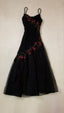 Sexy Black Formal Prom Dresses For Girls Formal Birthday Party Gowns