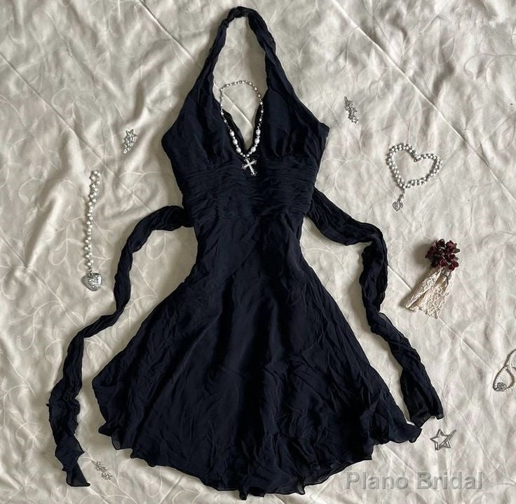 Sexy Black Short Homecoming Dress Short Party Gown Secondary image