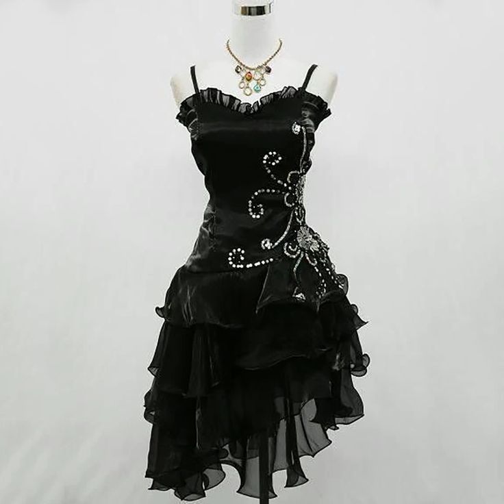 Sexy Cocktail Dresses Straps Sleeveless Black Short Formal Prom Dresses Homecoming Dresses Main image