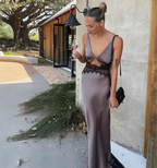 Sexy  Cut Out Lace Formal Prom Dresses Formal Evening Dresses Vacation Party Dresses