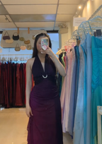 Sexy Halter Ombre Green Chiffon Backless Long Formal Prom Dresses Formal Evening Dresses