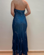 Sexy Halter Long Prom Party Dress Evening Gown