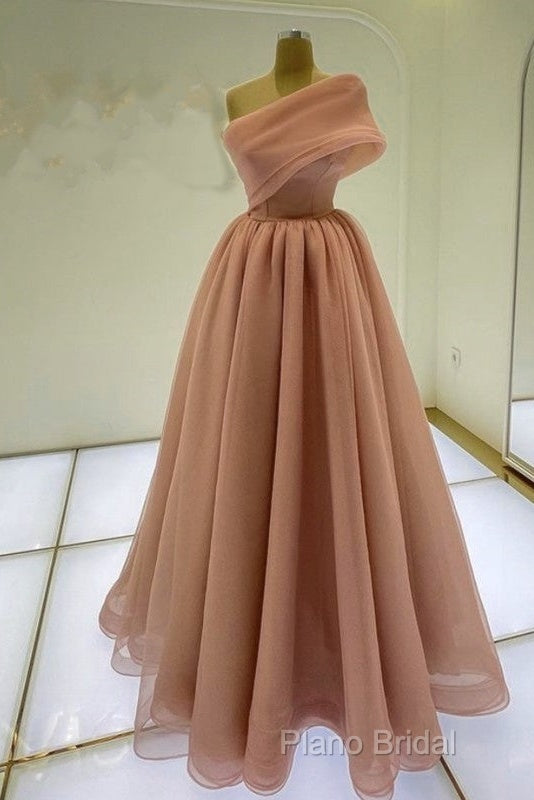 Sexy Long One Shoulder Formal Prom Dresses Secondary image