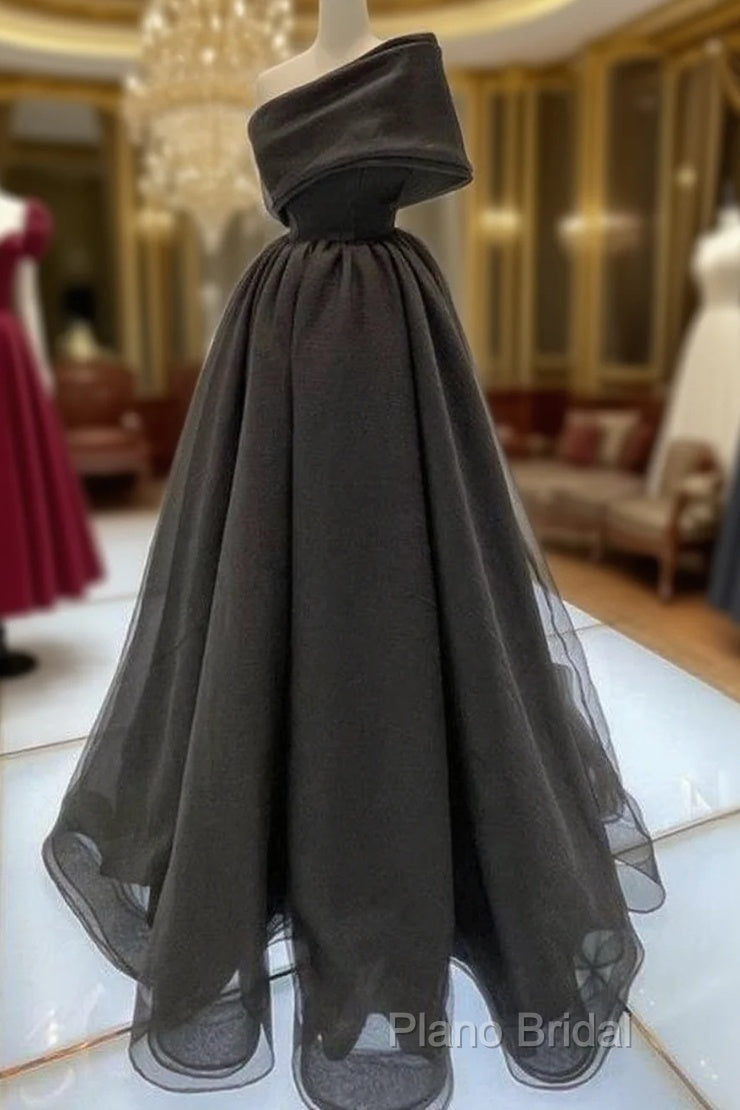 Sexy Long One Shoulder Formal Prom Dresses Main image