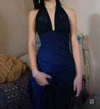 Sexy Mermaid Long Royal Blue Formal Prom Dresses Formal Dresses