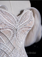 Sexy Mermaid Off The Shoulder White Lace Long Wedding Dresses Brides Dresses