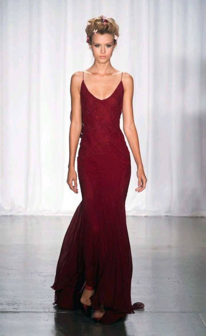 Straps Burgundy Long Formal Prom Dresses For Teens
