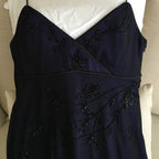 Sexy Mermaid Formal Prom Gown With Straps Navy Blue Formal Prom Dresses