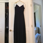 Sexy Mermaid Formal Prom Gown With Straps Navy Blue Formal Prom Dresses