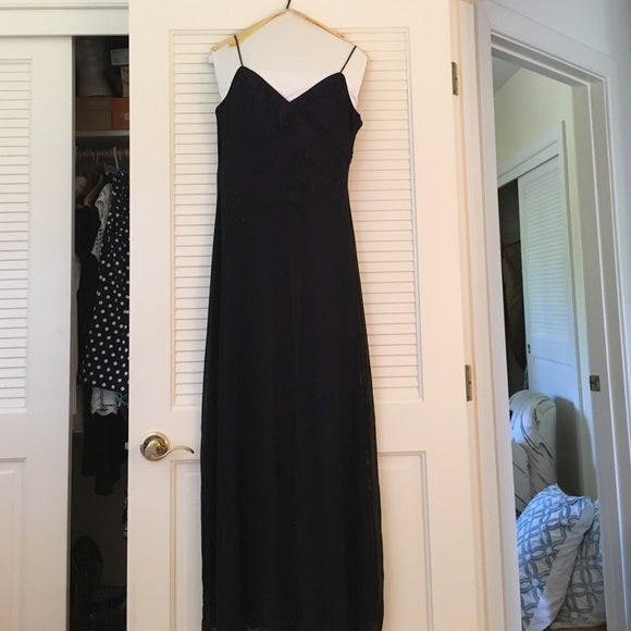 Sexy Mermaid Formal Prom Gown With Straps Navy Blue Formal Prom Dresses