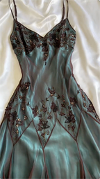Sexy Mermaid Spaghetti Straps Floor Length Beads Formal Evening Dresses Formal Prom Dresses