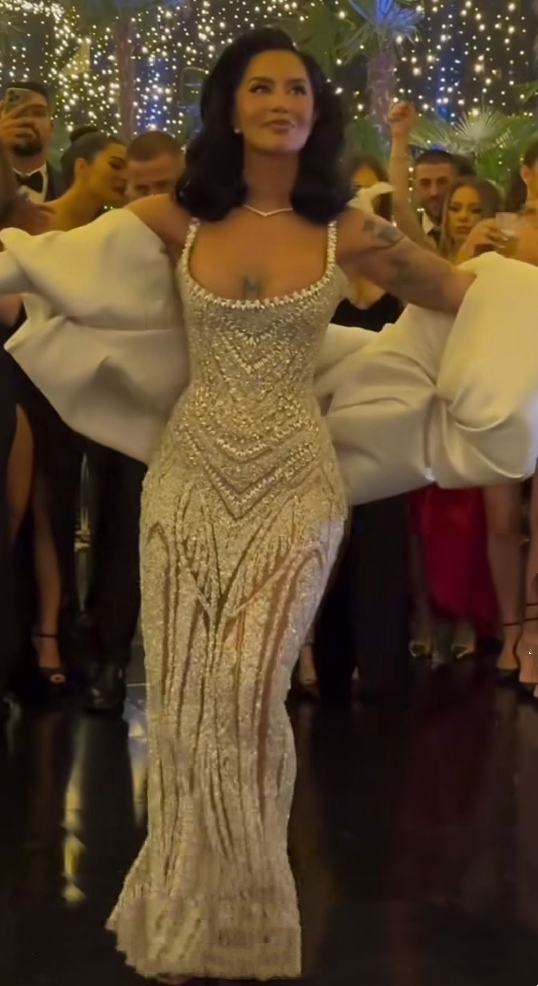 Sexy Mermaid Straps Champagne Sequin Long Formal Prom Dresses Inspiration Formal Prom Dresses Senior Graduation Dresses