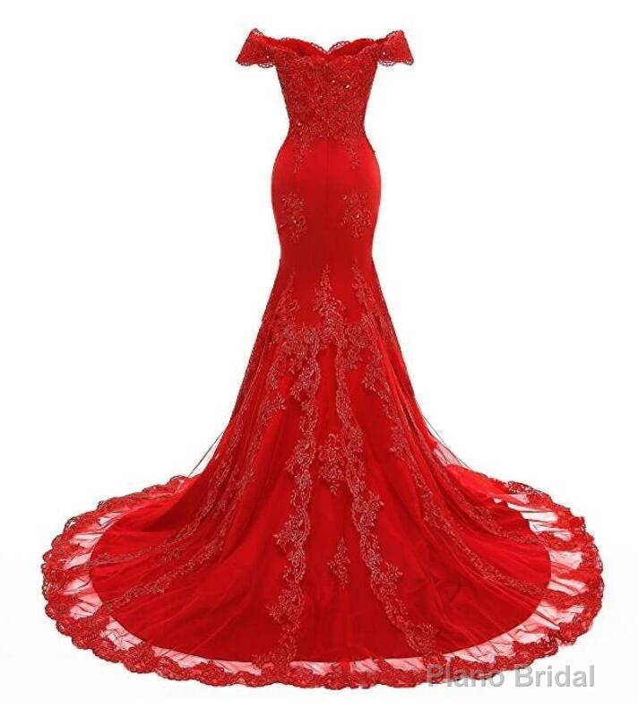 Sexy Mermaid Tulle with Lace Sweethart Party Dress, Long Prom Dress Main image