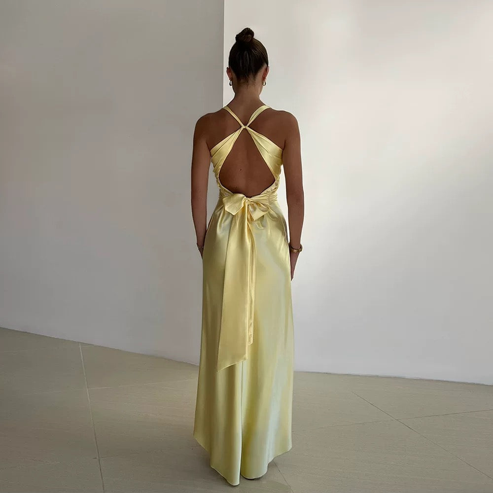 Sexy Mermaid V Neckline Long Formal Prom Dresses