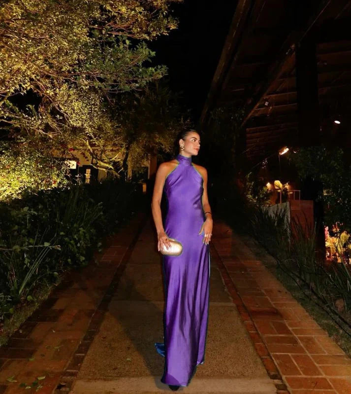 Sexy Sheath Blue Formal Evening Gown Formal Prom Party Dresses