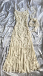Sexy Sheath Straps Chiffon Champagne Long Formal Prom Dresses