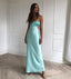 Sexy Sheath Straps Mint Green Formal Prom Dresses Formal Evening Dresses